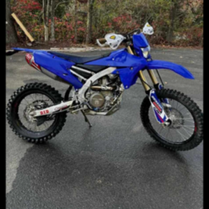2017 Yamaha Wr450f Silver, gray or bare metal