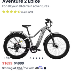 2023 Aventón Adventure ride 2 Green