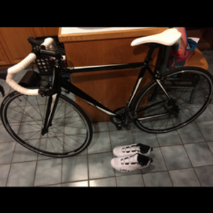 2013 Nashbar Nashbar aluminum road bike frame Black