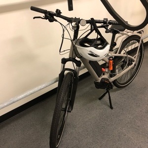 2021 REI Co-op CTY e2.1 Electric Bike Silver, gray or bare metal