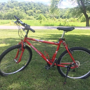 1996 Specialized Ground Control Red