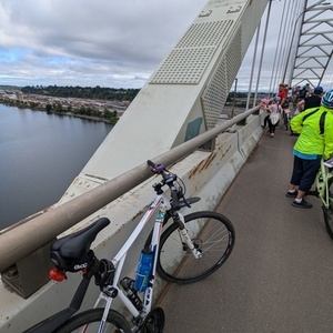 2016 GT Bicycles Transeo 2.0 Hybrid - Hydraulic front ... White, Red, and Blue