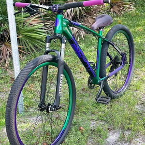 2024 Collective bikes C100 V3 Green and Purple