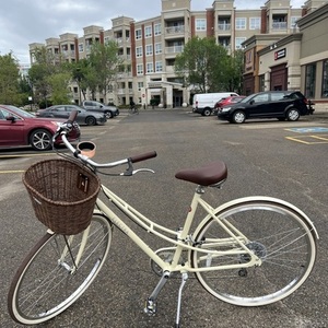 2023 Electra Loft 70 Yellow or Gold and White