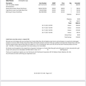 2023 Electra Loft 70 Yellow or Gold and White