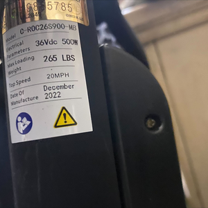 2022 Ecotric Rocket (C-BROC26S900-MB) Black