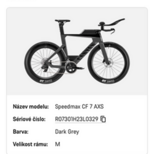 2024 Canyon bicycles Speedmax CF 7 AXS Silver, gray or bare metal