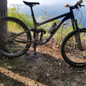 2018 Transition Bikes Sentinel Silver, gray or bare metal