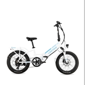 Lectric eBikes XP 2.0 I believe White and Teal