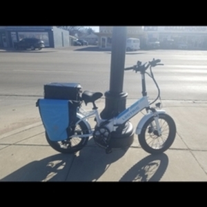 Lectric eBikes XP 2.0 I believe White and Teal