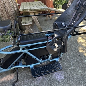 2025 Rad Power Bikes Wagon 5 cargo bike rear Blue