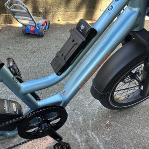 2025 Rad Power Bikes Wagon 5 cargo bike rear Blue