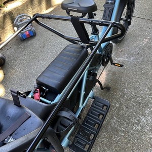 2025 Rad Power Bikes Wagon 5 cargo bike rear Blue