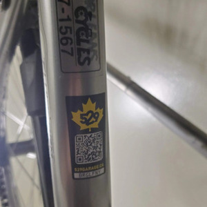 2008 Giant OCR 2 Silver, gray or bare metal