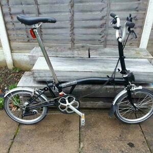 2013 Brompton Bicycle M3L Black