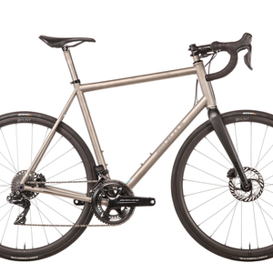 2022 Moots Cycles Vamoots RSL Disc Silver, gray or bare metal