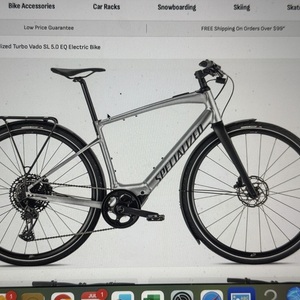 2021 Specialized Vado Sal 5.0 Silver, gray or bare metal