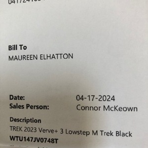 2023 Trek Verve +3 Lowstep M Black