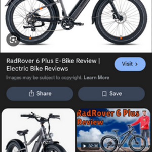 2024 Rad Power Bikes RR6+ HS Black