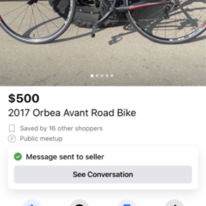 2017 Orbea Avant Black