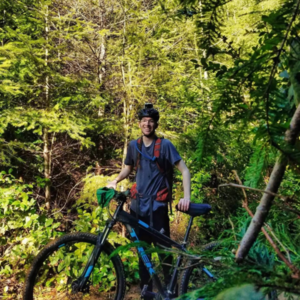 2017 Trek Marlin 5 Black and Blue