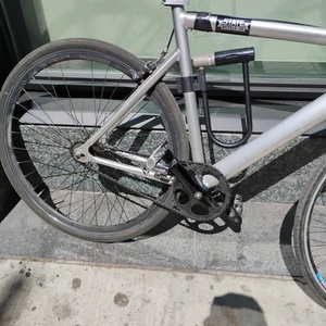 2016 State Bicycle Co. 6061 black series v1 Silver, gray or bare metal