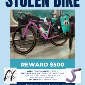 2022 Canyon bicycles Grizl AL7 Purple and Pink