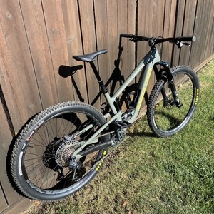 2025 Santa Cruz Tallboy 5 C 29 25 Green and Yellow or Gold