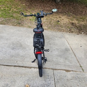 2025 Lectric eBikes XPress 750 High Step Black and Silver, gray or bare metal