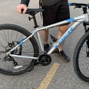 2019 Trek Merlin 4 Silver, gray or bare metal