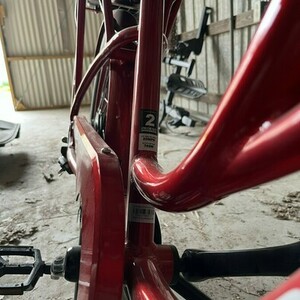 Pedego 24 inch Interceptor Step Through Red