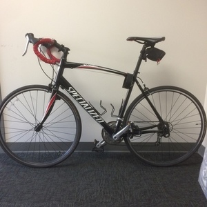 Specialized Black, Red, and White