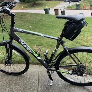 2015 Giant Roam 2 Silver, gray or bare metal