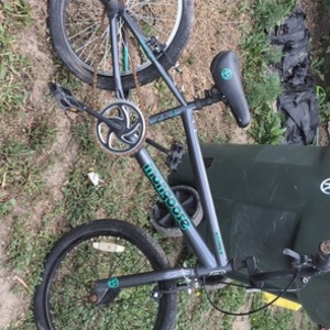 2020 Mongoose Boost Silver, gray or bare metal and Green