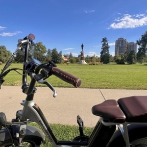 2023 Rad Power Bikes Rad Runner Plus Silver, gray or bare metal and Black