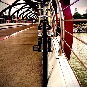 1996 Gary Fisher JOSHUA Z1 Silver, gray or bare metal