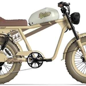 2025 Qiolor E-Bikes Tiger RE Brown and White