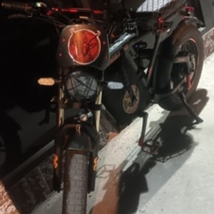 2024 Goat Power Bikes Motor Goat V3 Black and Red