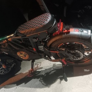 2024 Goat Power Bikes Motor Goat V3 Black and Red