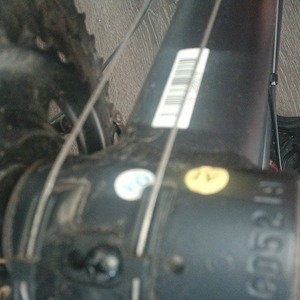 2025 Northrock Aluminum black and red Black