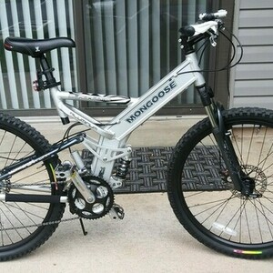 2010 Mongoose Blackcomb Silver, gray or bare metal