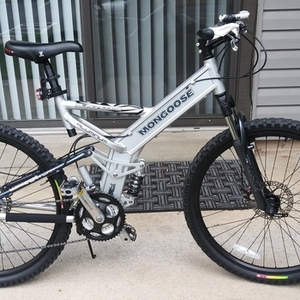 2010 Mongoose Blackcomb Silver, gray or bare metal