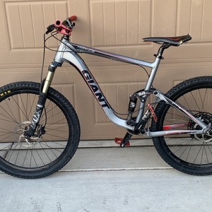 2015 Giant Trance Silver, gray or bare metal