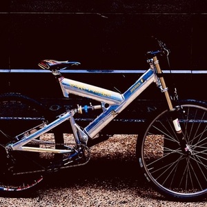 1996 Gary Fisher JOSHUA Z1 Silver, gray or bare metal