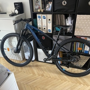 2025 Decathlon Rockrider EXLP 540 Blue and Black