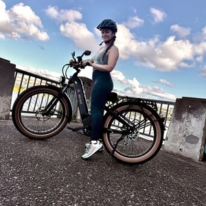 2024 AIMA E-Bike Big Sur Black and Yellow or Gold