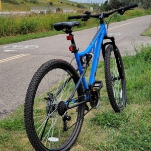 2021 Raleigh 6061Aluminium Dual Suspension Frame Blue