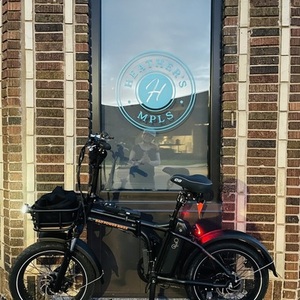 2021 Rad Power Bikes RadMini 4 Black and Orange