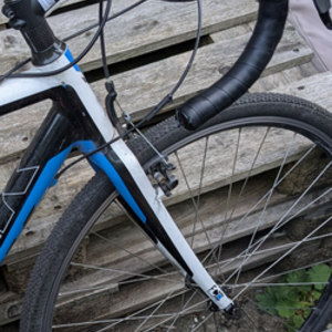 2013 Trek Ion CX Pro Black, Blue, and White