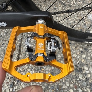 2024 Marin Bikes Nicasio Silver, gray or bare metal and Yellow or Gold